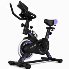 YEP S - Bicicleta Spinning Yepsport Purpura Con Botella