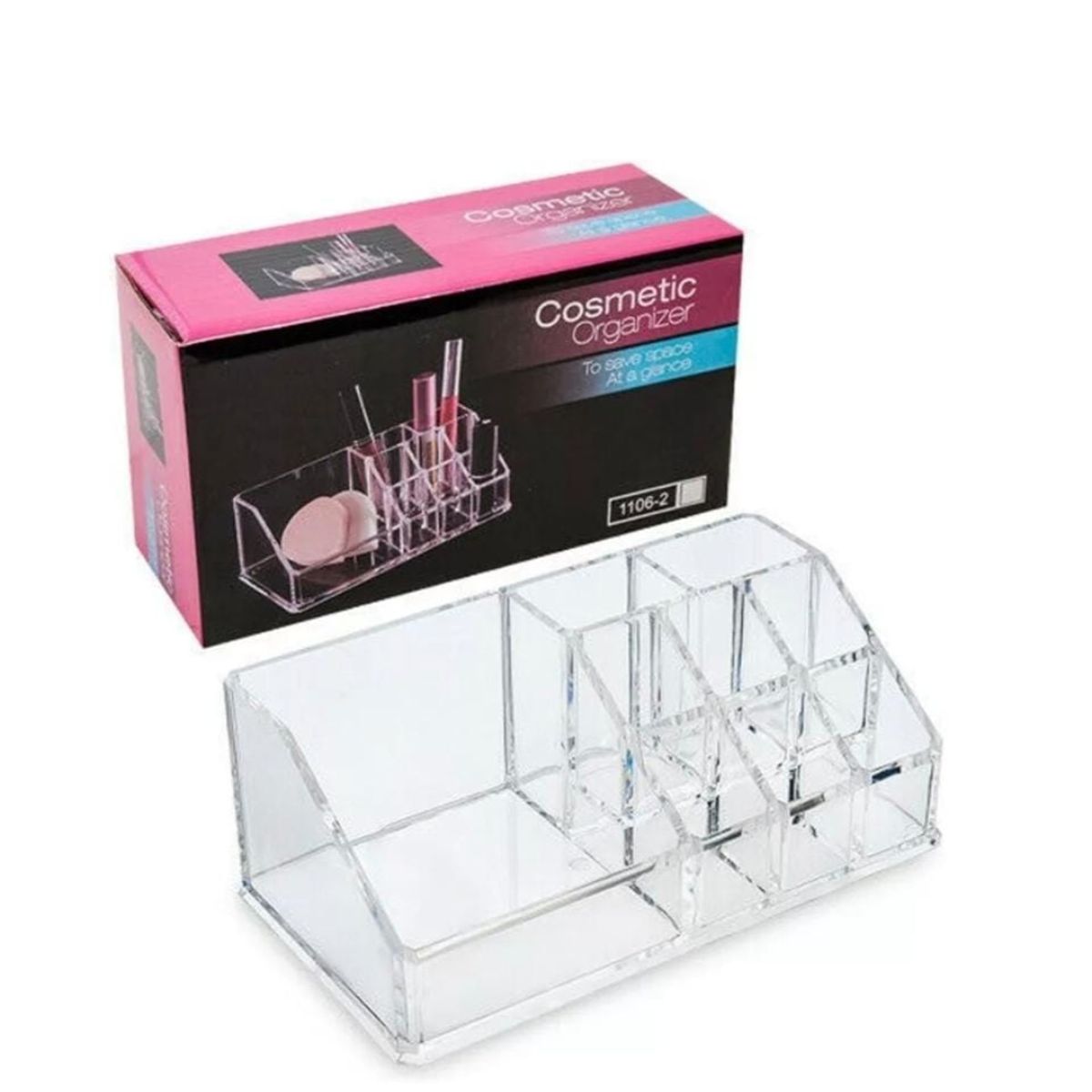 GENERICO - Organizador Maquillaje Cosmetiquero Acrilico Make