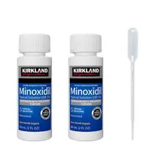 KIRKLAND - Mínoxídil 120ml Crecimiento Cabello Extrafuerte Usp5%
