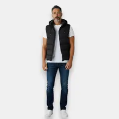 BLUE MOUNTAIN - Parka Sin Mangas Hombre