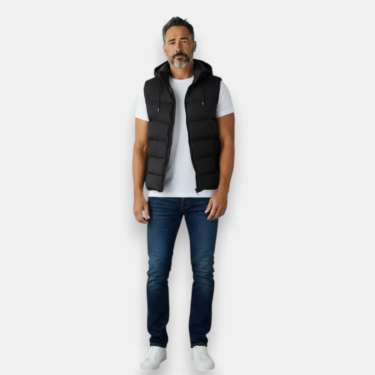 BLUE MOUNTAIN - Parka Sin Mangas Hombre