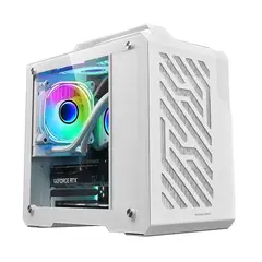 GENERICO - Gabinete Mini G600 WJCoolman Blanco, Micro Atx, itx