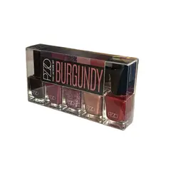 PETRIZZIO - Set Esmalte de Uñas Burgundy 5 Esmaltes