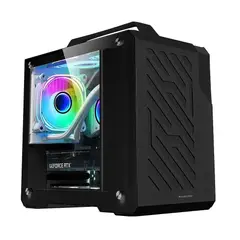 GENERICO - Gabinete Mini G600 WJCoolman Negro, Micro Atx, itx