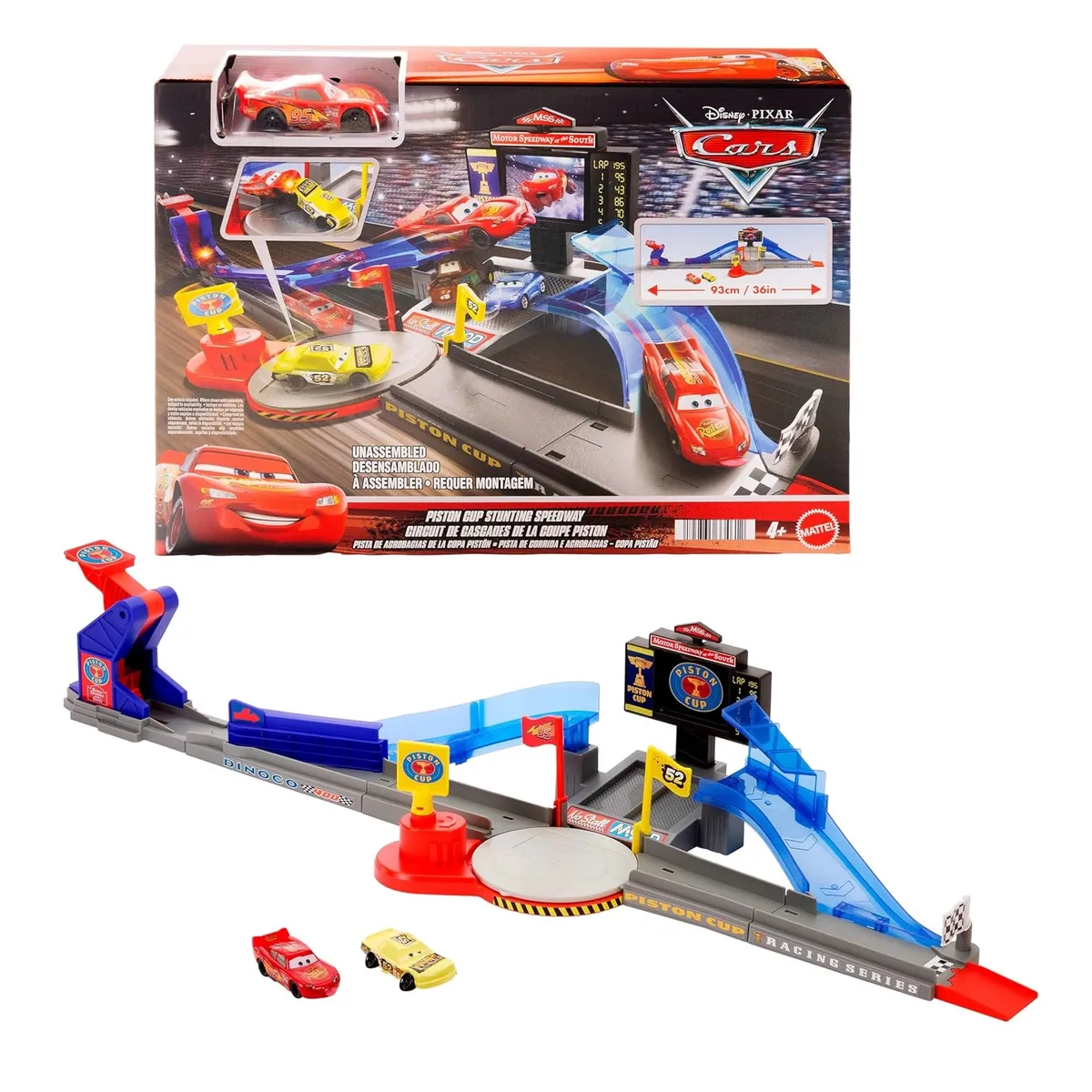 DISNEY - Autopista Cars Copa Piston Mattel jhl42