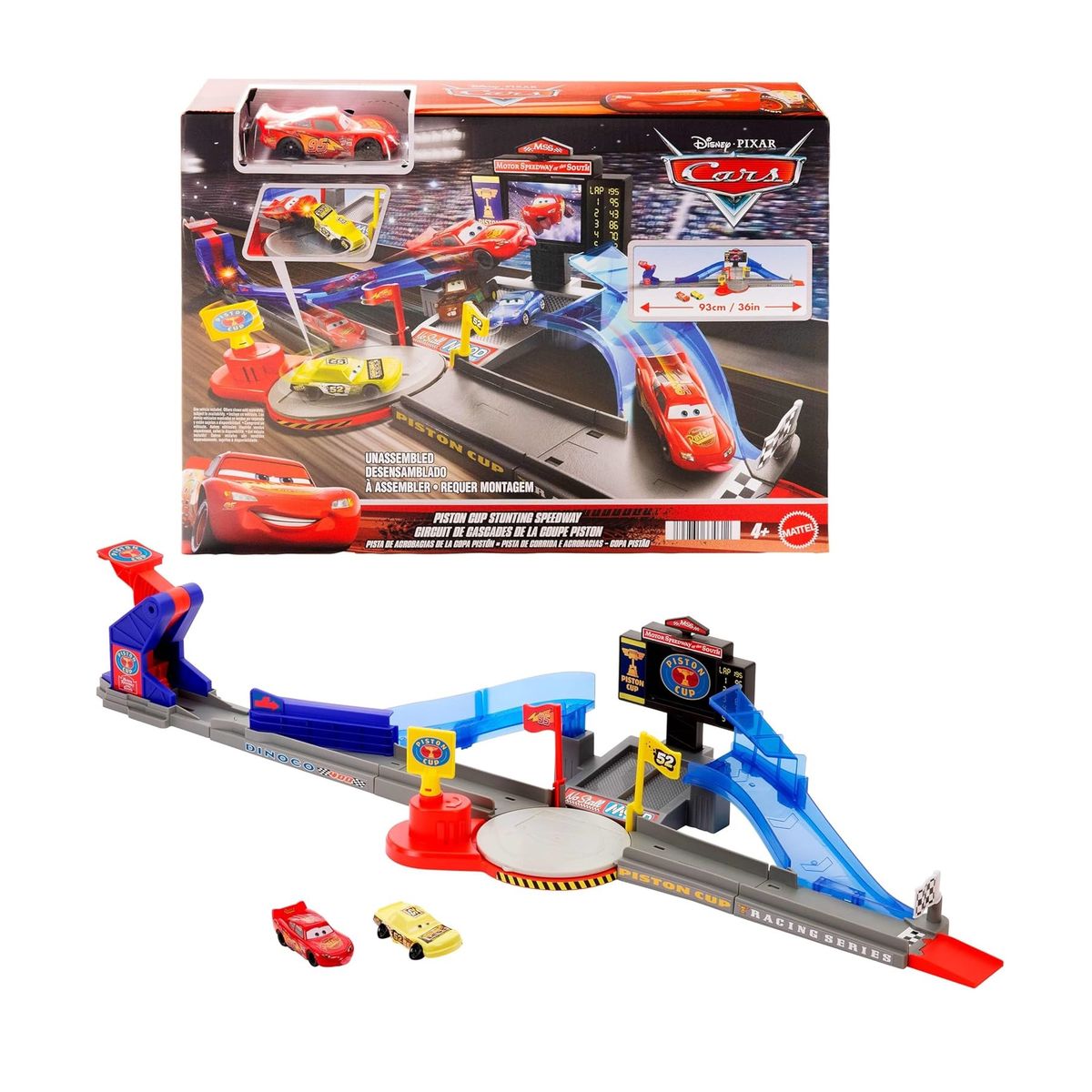 DISNEY - Autopista Cars Copa Piston Mattel jhl42