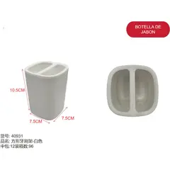 GENERICO - Dispensador Jabon (BLANCO) 40931
