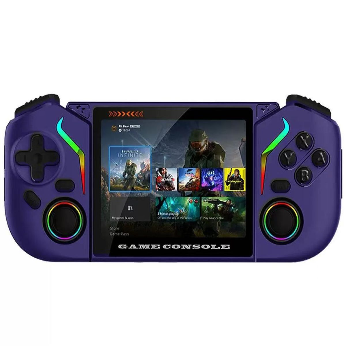 CORRERREY - Consola de Juegos Portátil X95 Pro, 3.5 Pulgadas , Android 9.0, Consola de Videojuegos Retro WiFi
