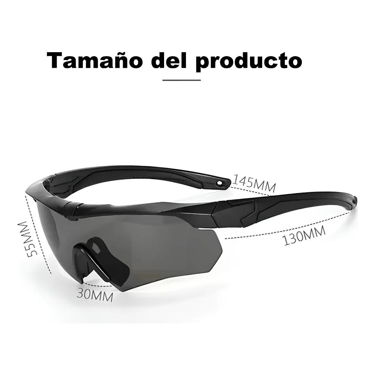 GENERICO - Lentes Tacticos 3 Micas Labg