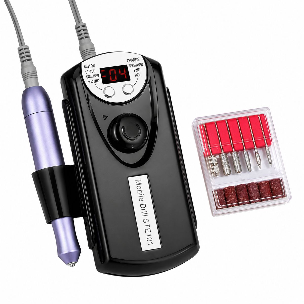 GENERICO - Torno Eléctrico Portátil para Uñas