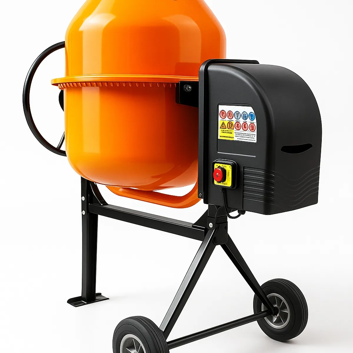 GENERICO - Betonera Trompo Concretero Eléctrica 200L 1000w- Lic Japones