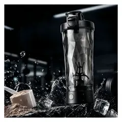 UMEXUS - Shaker Vaso Botella Proteina Mezclador Electrico 700ml
