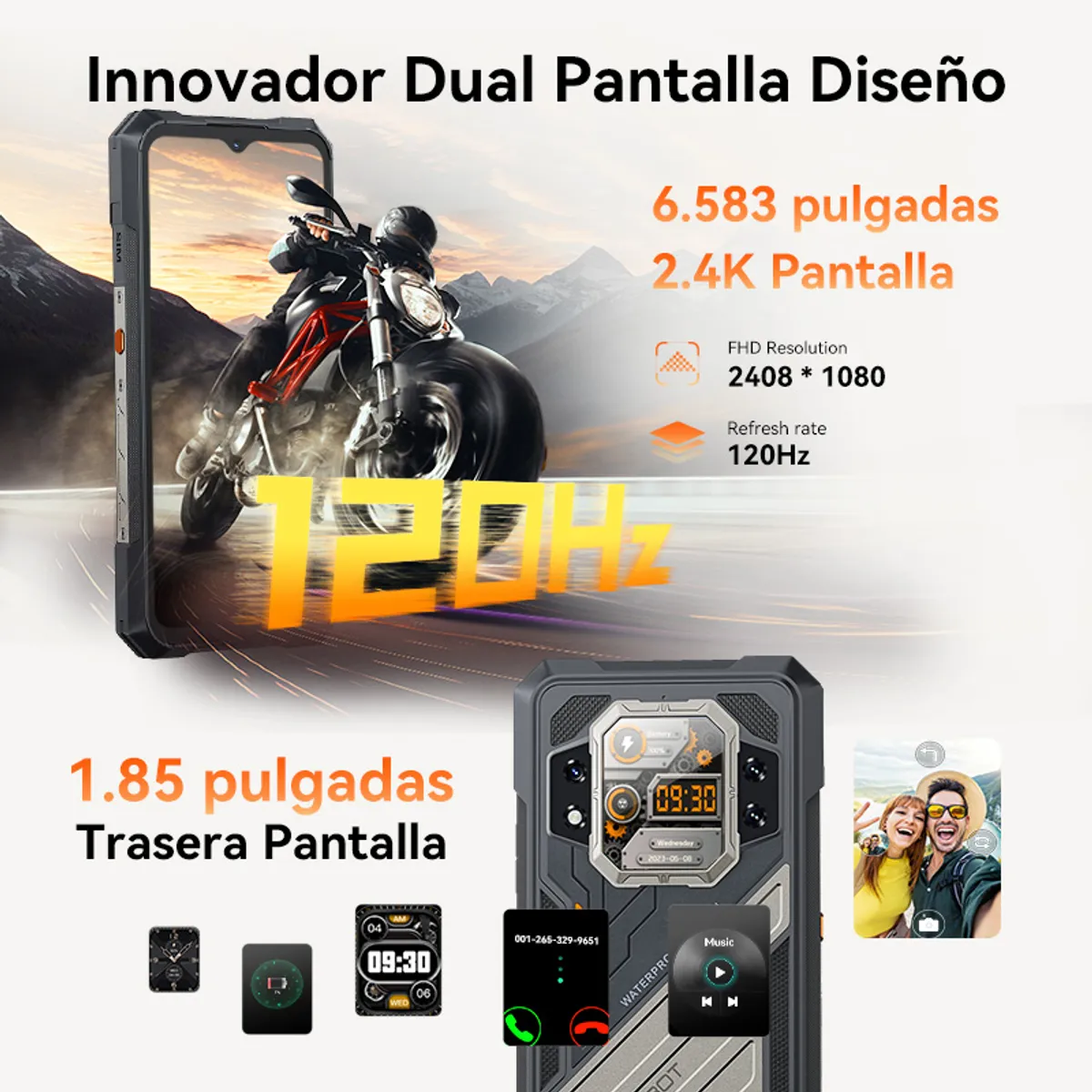 CUBOT - Celular Cubot Kingkong X 5g Dual Sim 256 Gb ROM 16 Gb Ram Android 14
