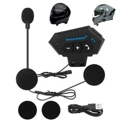 GENERICO - Intercomunicador Manos Libres Para Casco Auricular Bluetooth