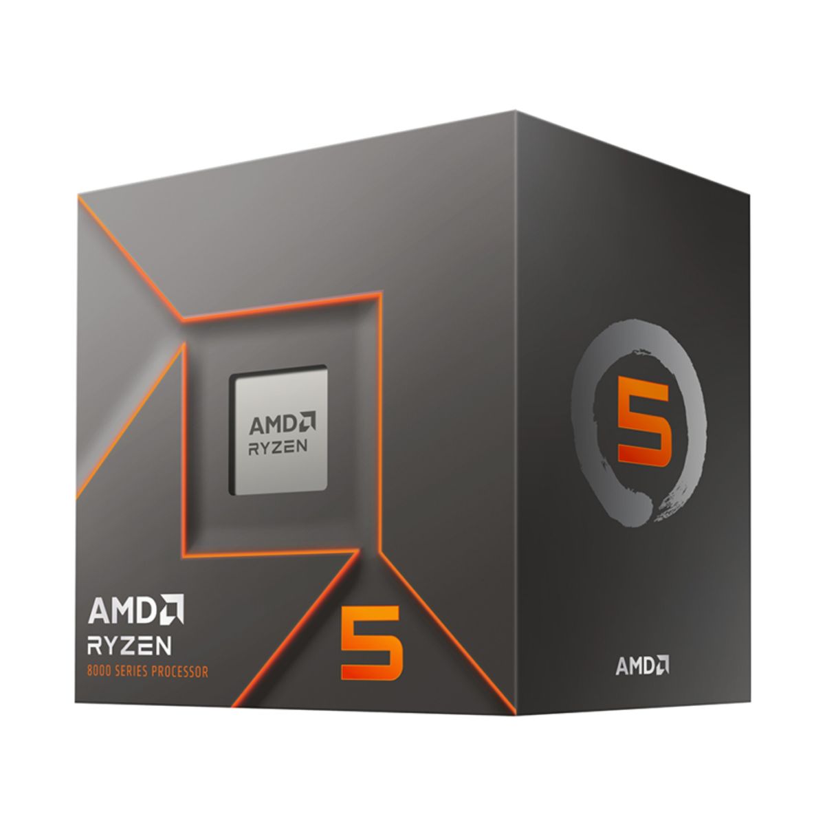 AMD CORP - Procesador AMD Ryzen 5 8400F, 4.7GHZ Max 6core/12 hilos AM5