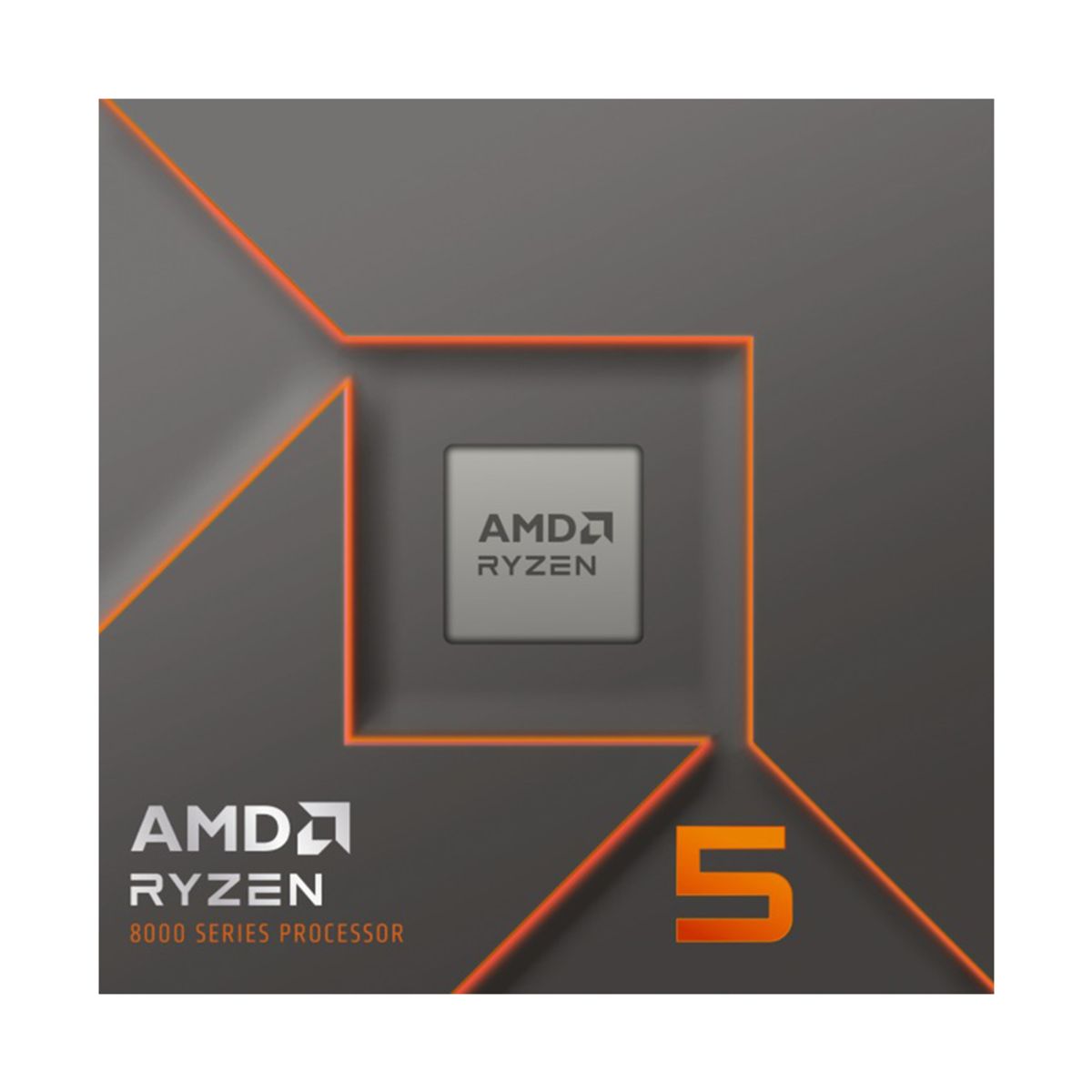 AMD CORP - Procesador AMD Ryzen 5 8400F, 4.7GHZ Max 6core/12 hilos AM5