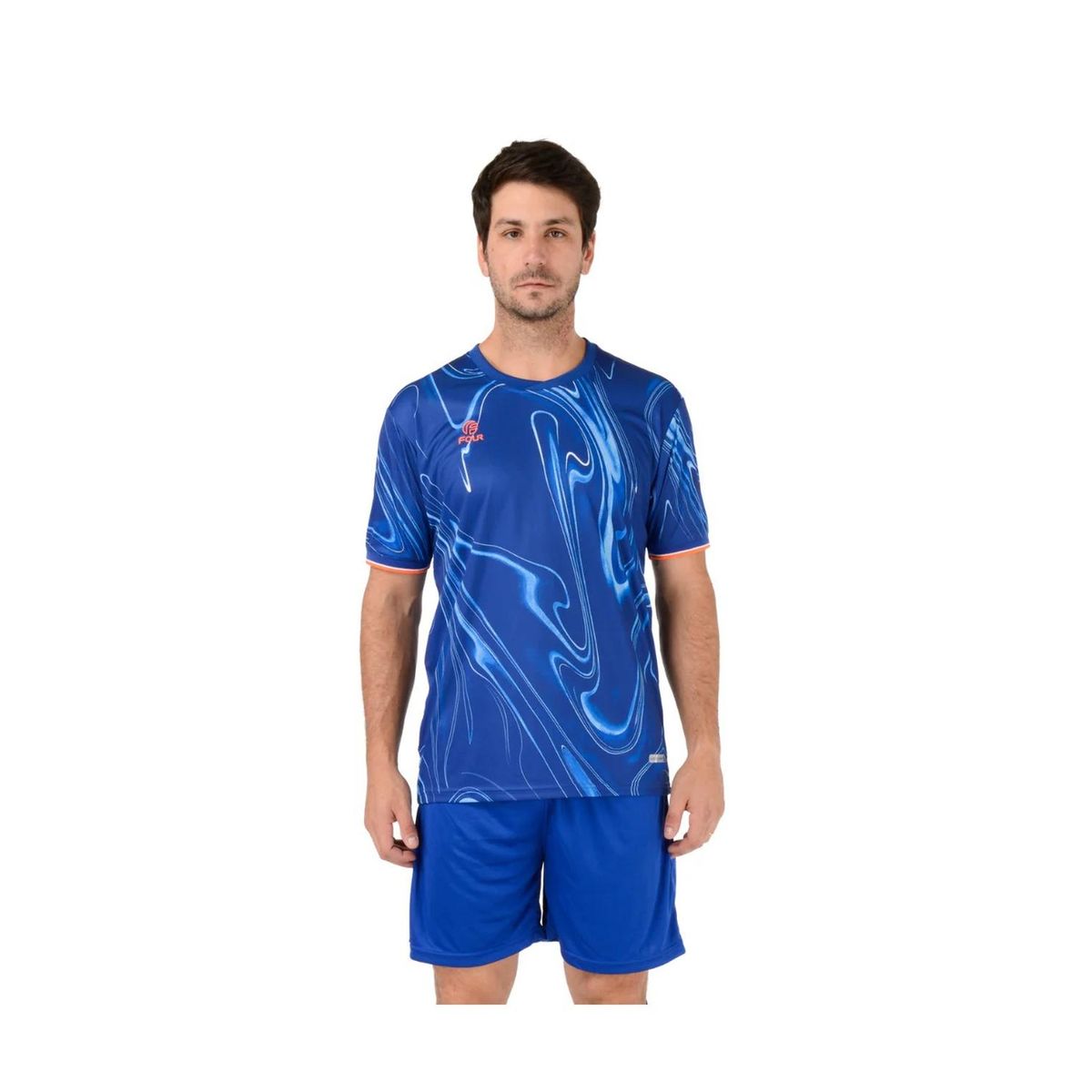 FOUR - Camiseta Four London Blue Dry Fit Sublimada