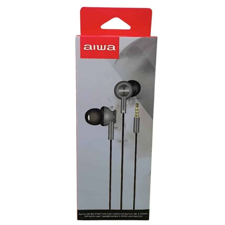 Audifonos Manos Libre AW1 Con Cable Gris