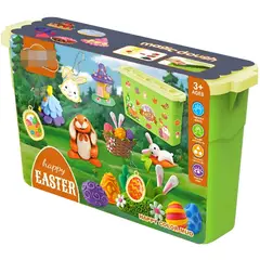 GENERICO - Masas Y Plastilinas Conejo Pascua Multicolor