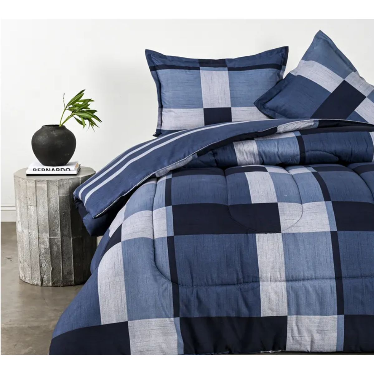 CANNON - Plumon Super Soft Cannon Reversible King Bluemoon