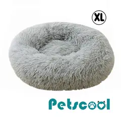 KIDSCOOL - Cama Nido Relajante Para Mascotas XL Gris 80 cm Antiansiedad