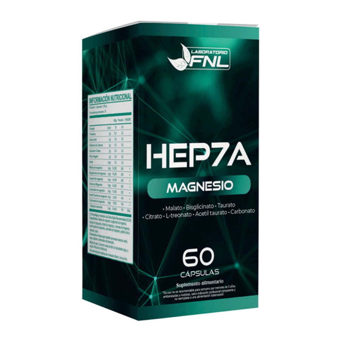 FNL - Hepta Magnesio x60 cápsulas, FNL