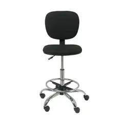OEM - Silla Oficina Cajero Alta Vanto MAX Negro Sin Brazos Apoya Pies