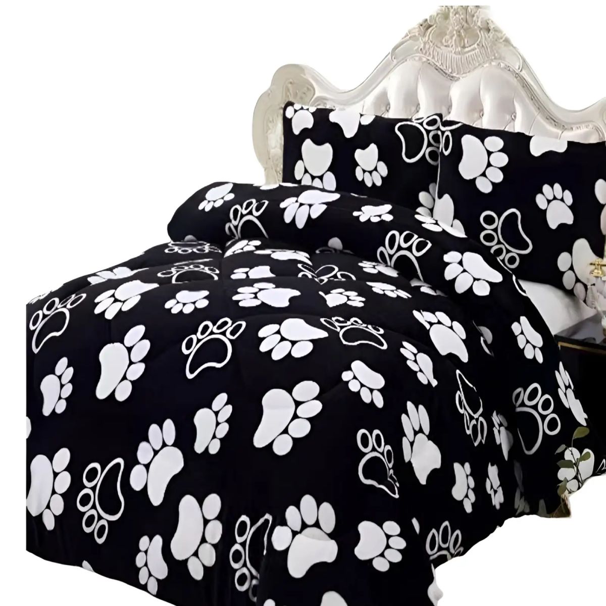 GENERICO - PLUMON CHIPORRO PREMIUM 2 PLAZAS 230CM X 250CM CON DISEÑO 18