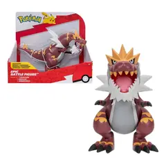 POKEMON - Figura Pokémon Tyrantrum Battle Figure 30 cm Articulada