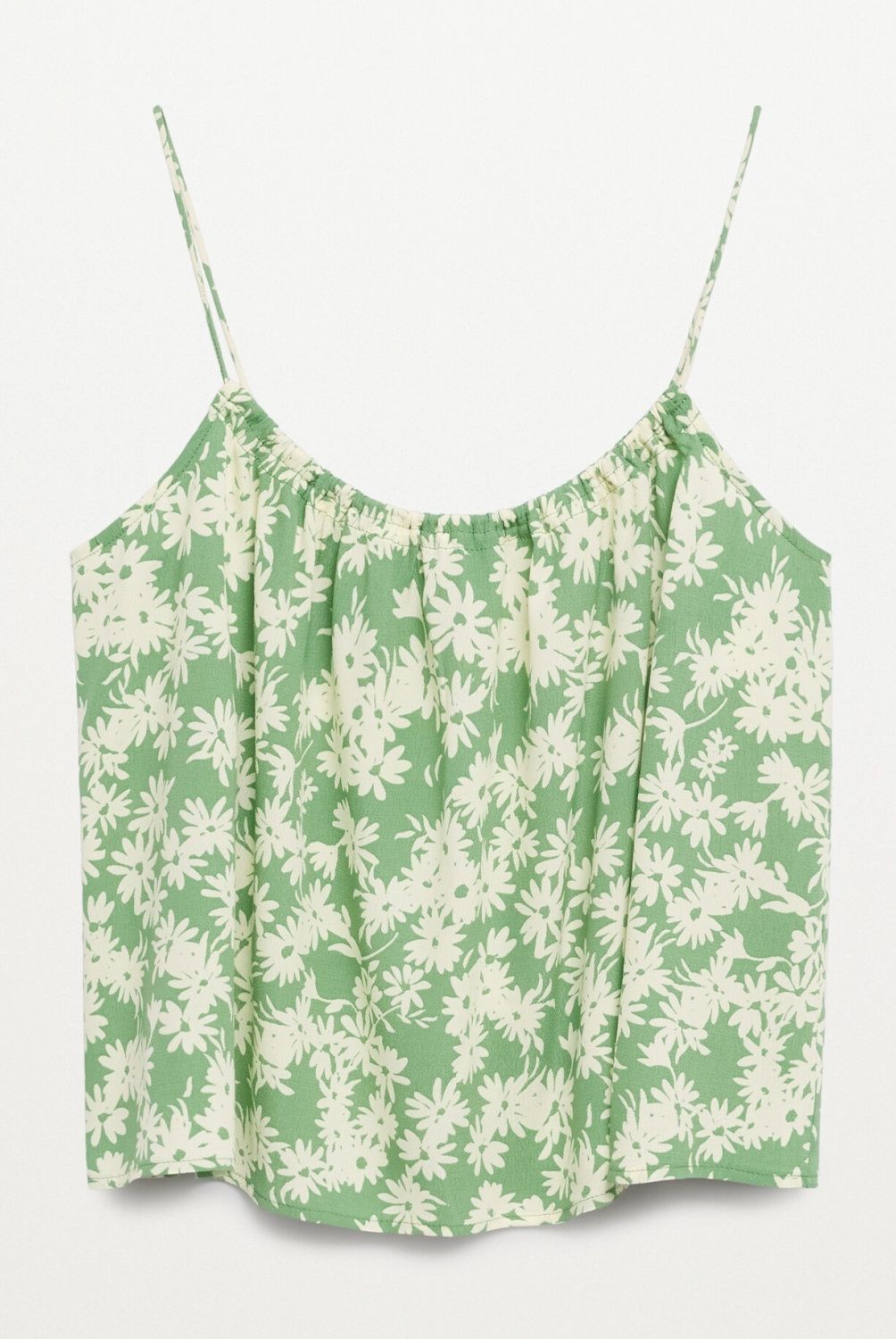 MANGO - Polera Crop Con Tirantantes Viscosa Luma Niki Mujer