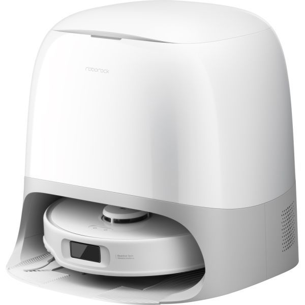 JONR Aspiradora Inteligente Roborock Qrevo Curv 5A1 18500 Pa 220v – Blanco