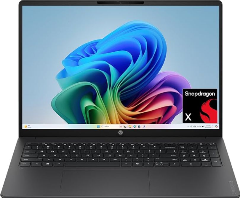Notebook OmniBook 3 16" 2K AI PC Snapdragon X X1-26-100 16GB RAM 512GB SSD Win11