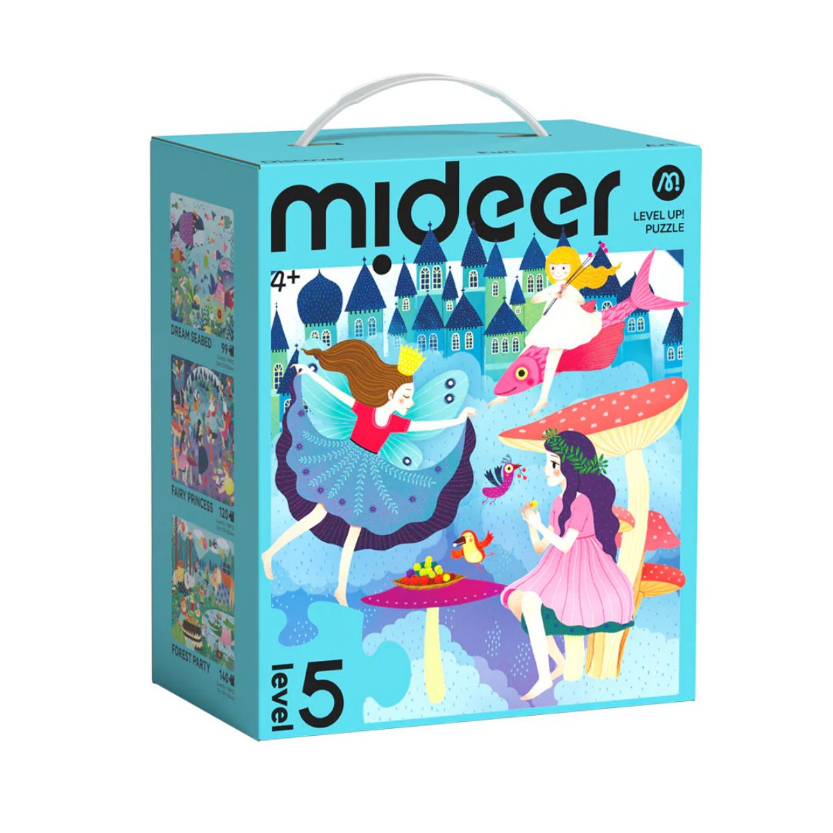 MIDEER - Mideer Puzzle Progresivo Mundo de Fantasía 3 en 1
