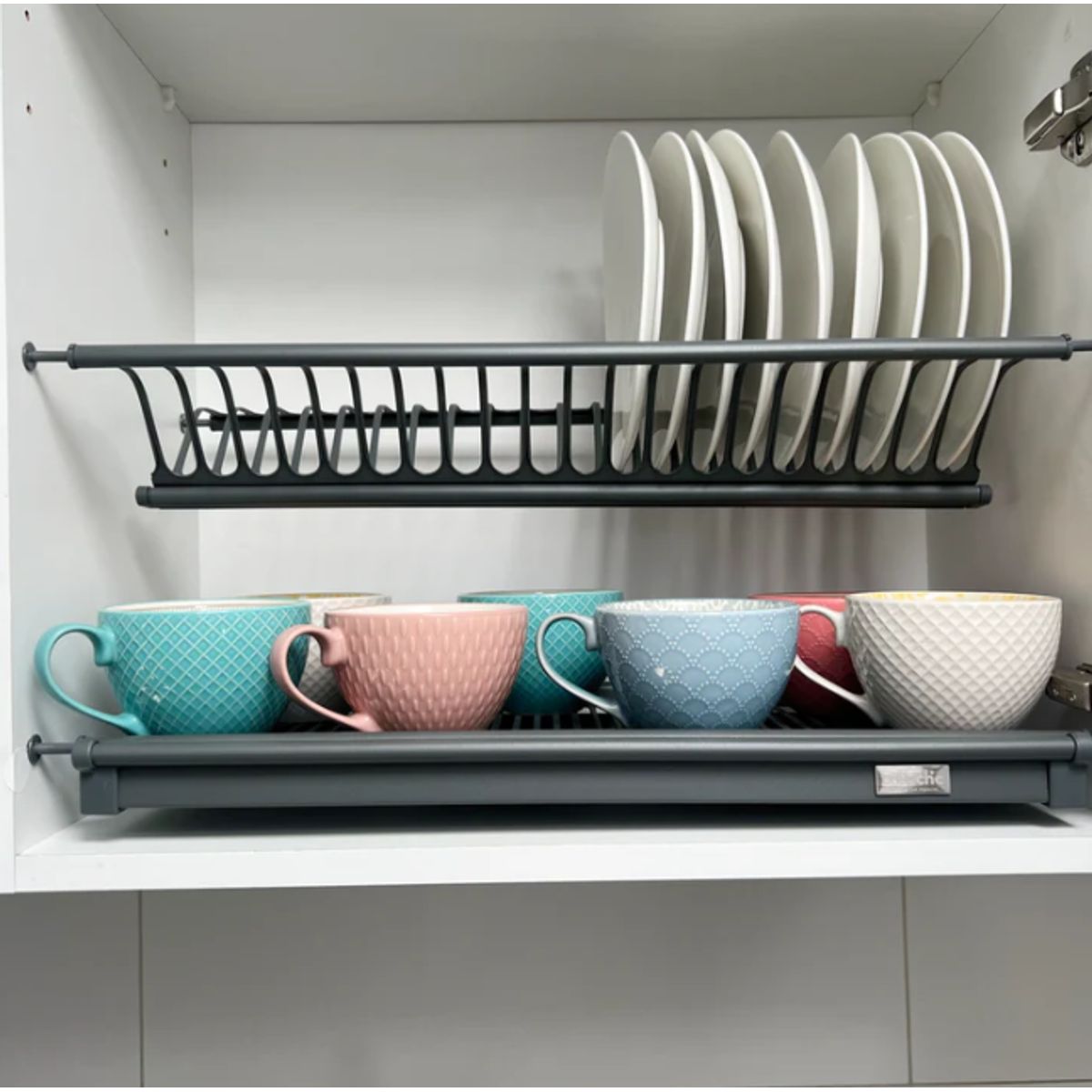CASACHIC - Escurridor de platos antracita 800mm, CasaChic