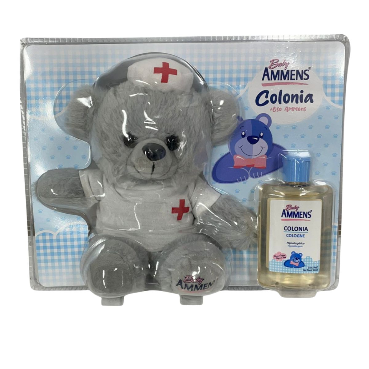 AMMENS - Ammens Pack Colonia 120ml + Oso De Peluche - Variedades
