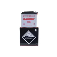 GENERICO - Batería Moto 12N7-4B YB7-A 12N-4A HB7-A A-CROSS