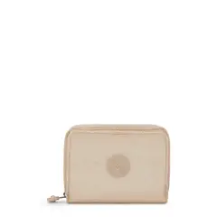 KIPLING - Billetera Mujer Money Love Beige