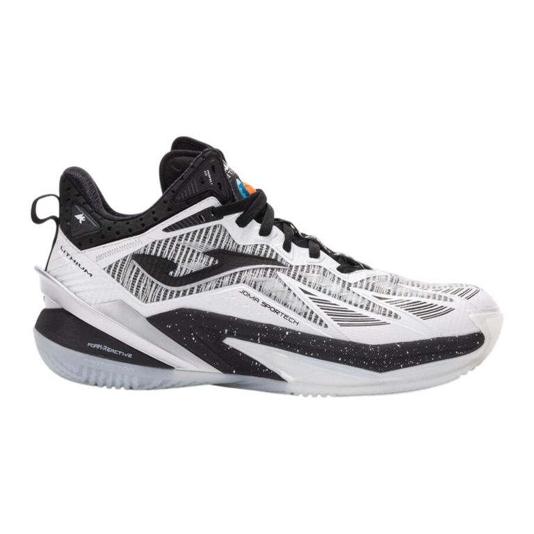 Zapatilla Basquetbol Hombre Lithium Blanco Blanco 40