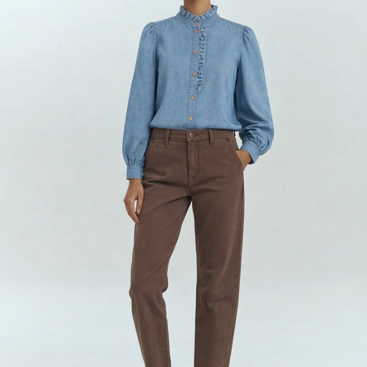 BRICK LONDON - BLUSA BLAKE DARK MUJER