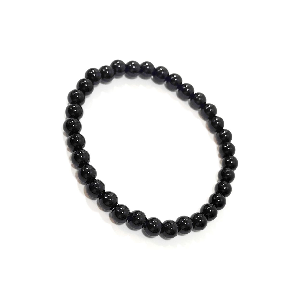 COGGIOLA - Pulsera Ónix 6mm Elasticada