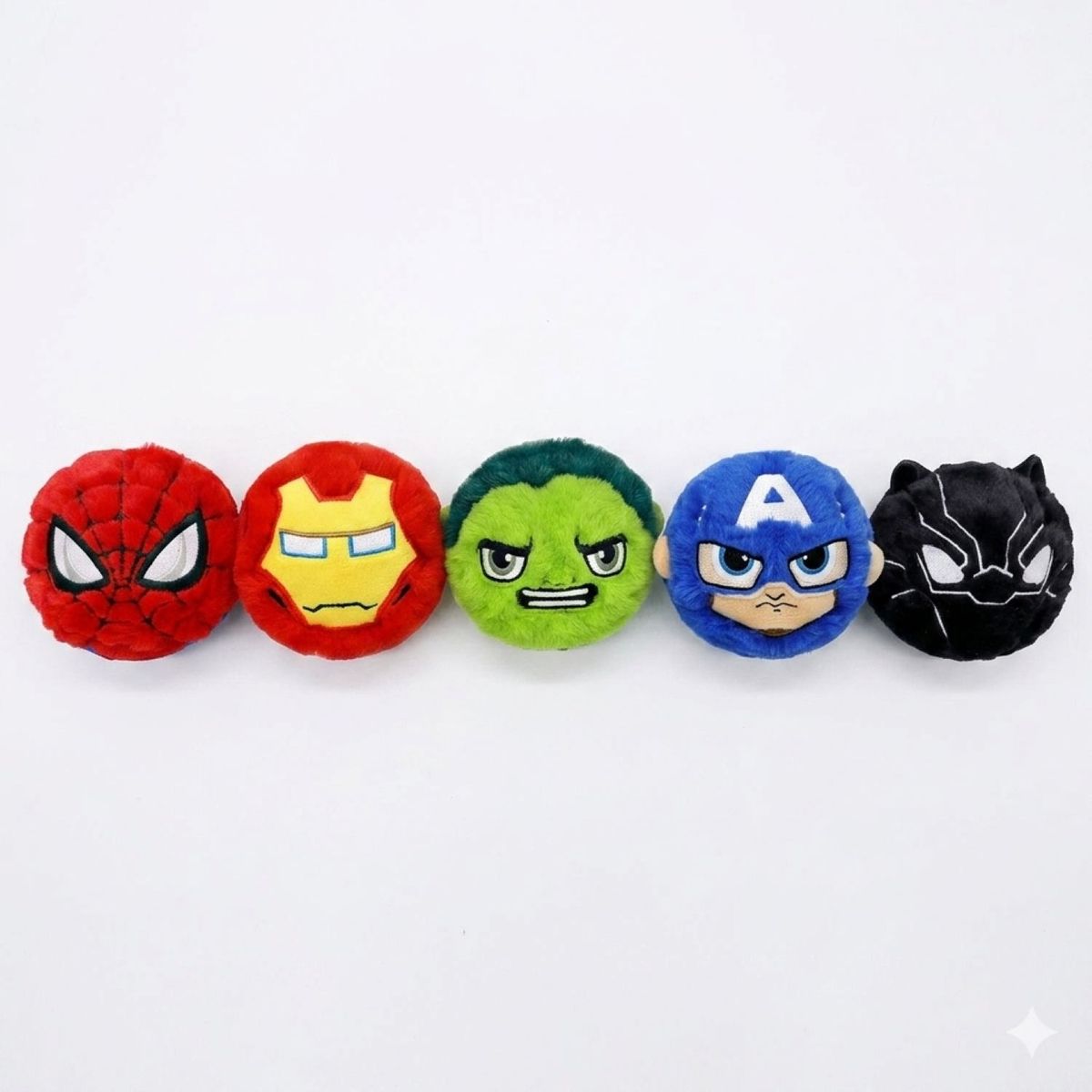 BOING TOYS - Pack 5 Peluches Ty Marvel Bouncers Originales Avengers