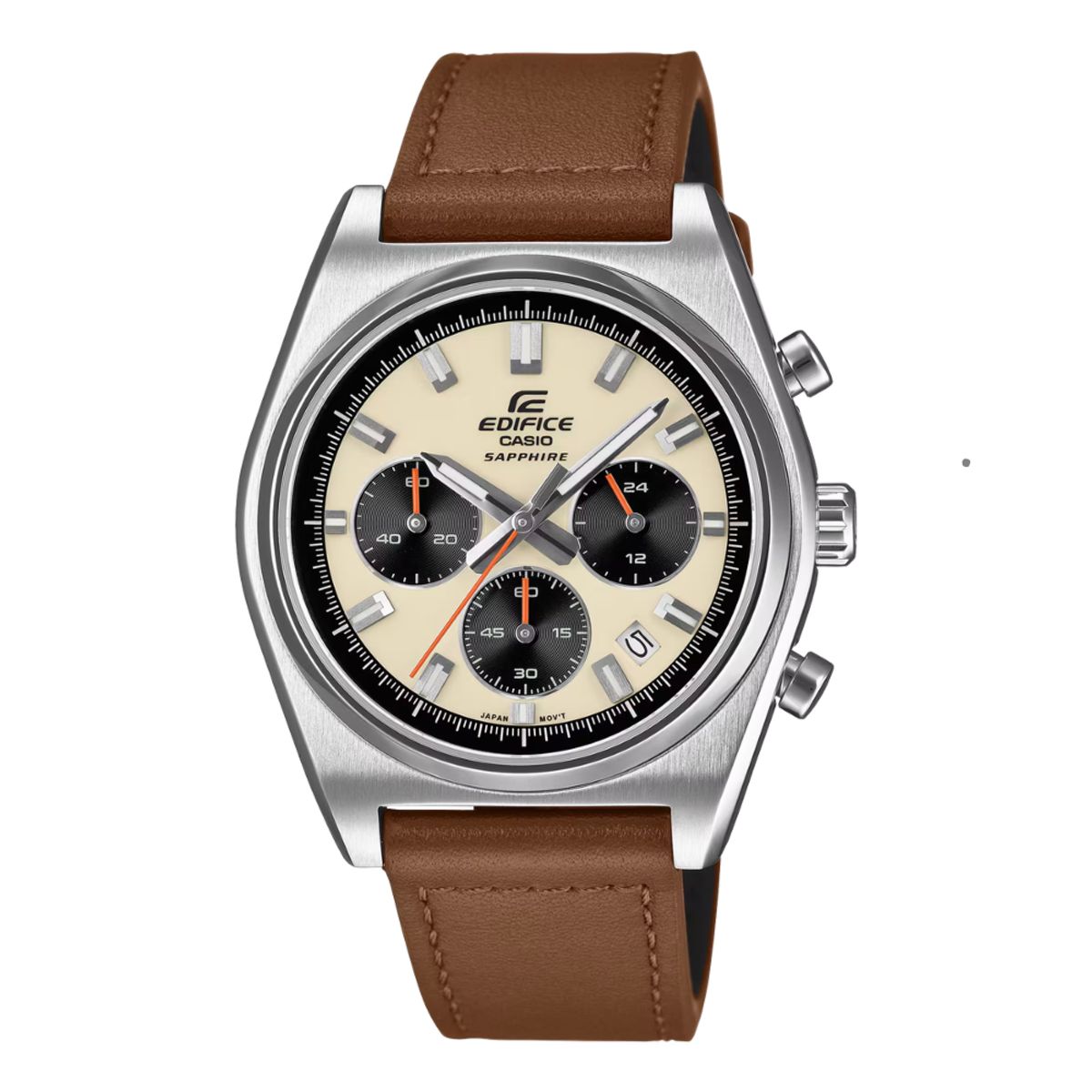 CASIO - RELOJ CASIO EDIFICE EFB-730L-7AVUDF PLATEADO CRONÓGRAFO HOMBRE