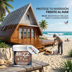 BAUM - PROTECTOR DE MADERA CAOBA  BRIZZ