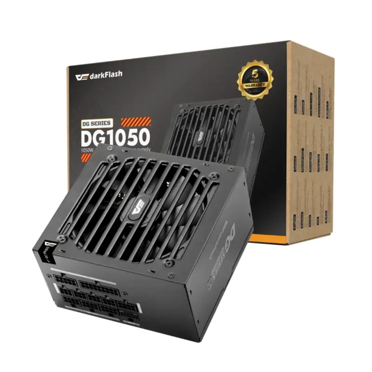 OEM - Fuente de Poder Darkflash DG1050 1050W 80+ Gold Full Modular ATX