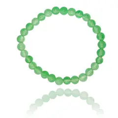 COGGIOLA - Pulsera Jade 6mm Elasticada