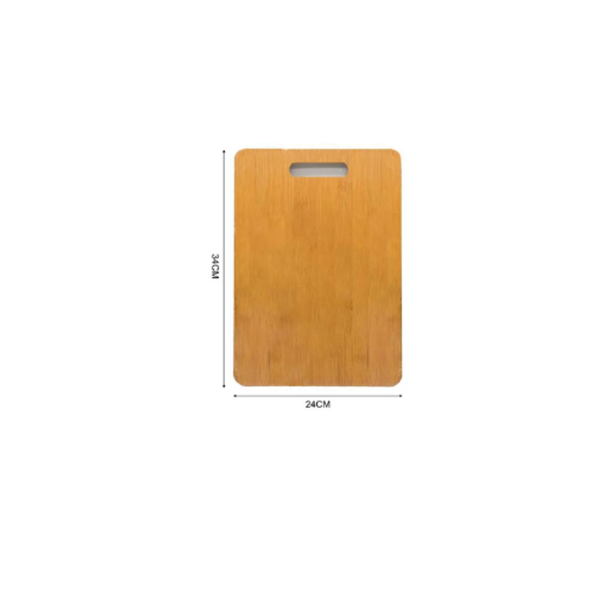 GENERICO - Tabla De Cortar 24X34CM Madera Cocina