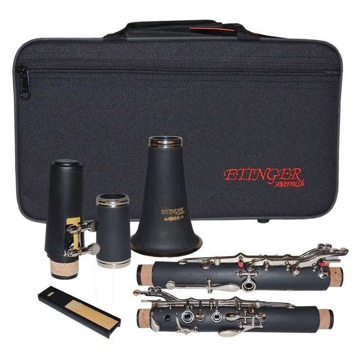 ETINGER - Clarinete 17 Llaves Sib + Case Cl10 Etinger