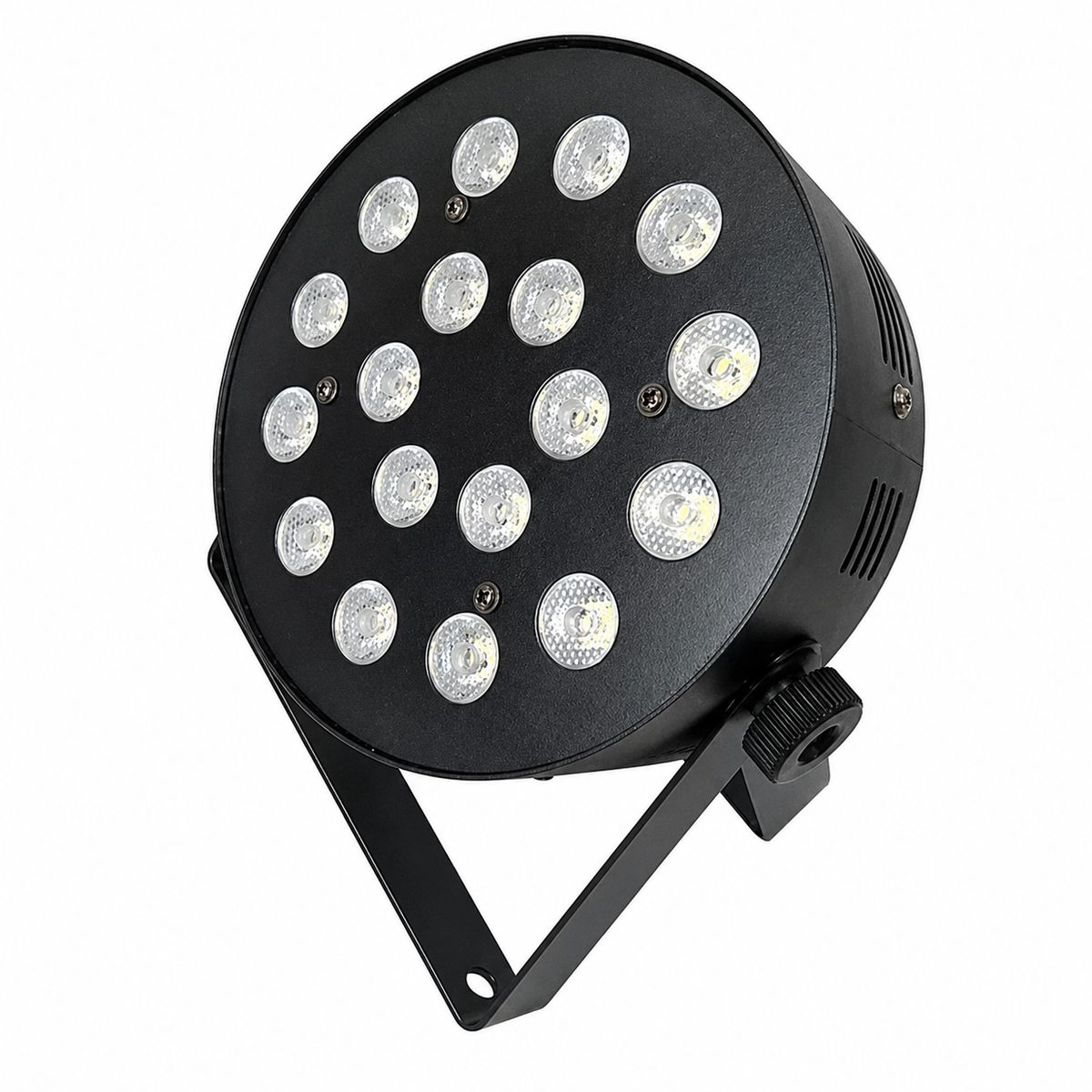 GENERICO - luz PAR LED RGB para Escenario DJ Eventos con Control Remoto