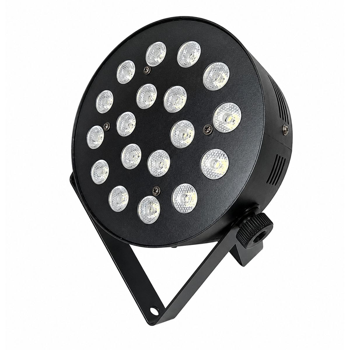 GENERICO - luz PAR LED RGB para Escenario DJ Eventos con Control Remoto