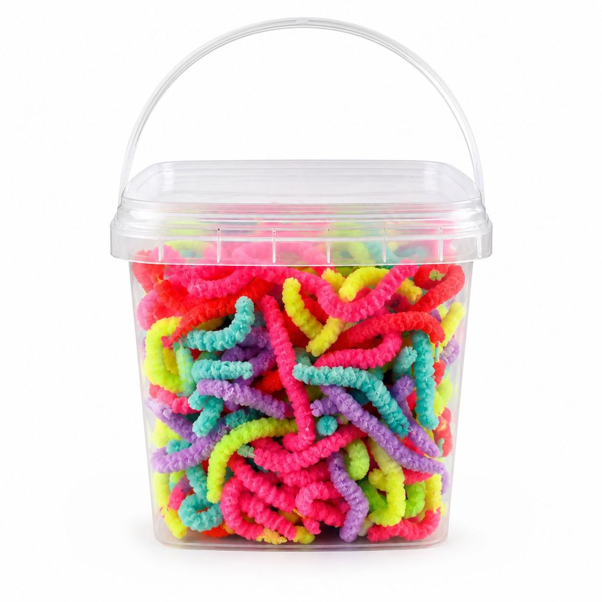 GENERICO - Squishy Gusanos Magicos Sensorial Multicolor